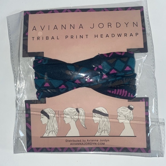 ✨NEW✨ Avianna Jordyn Tribal‎ Print Headwrap - Picture 2 of 2